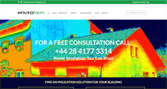 Desktop Screenshot of enviroform-insulation.com